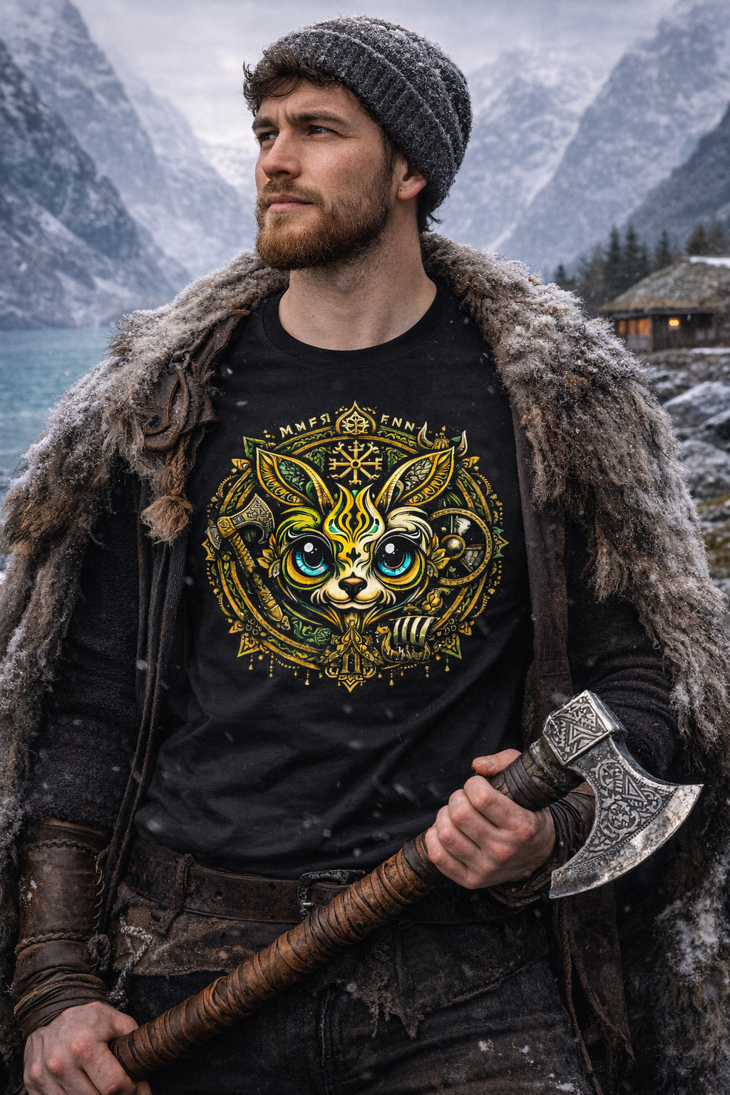 T-shirt Unisexe épais Moogwai du monde: Celtes