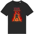 T-shirt Unisexe épais - Rock : Le feu de la nuit - face_0