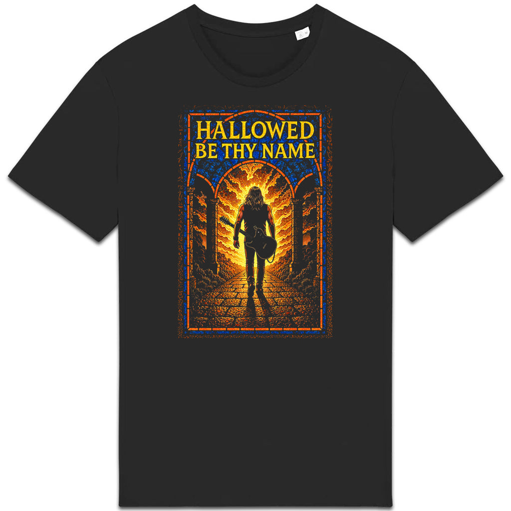 T-shirt Rock - Loué soit son nom. - face_0