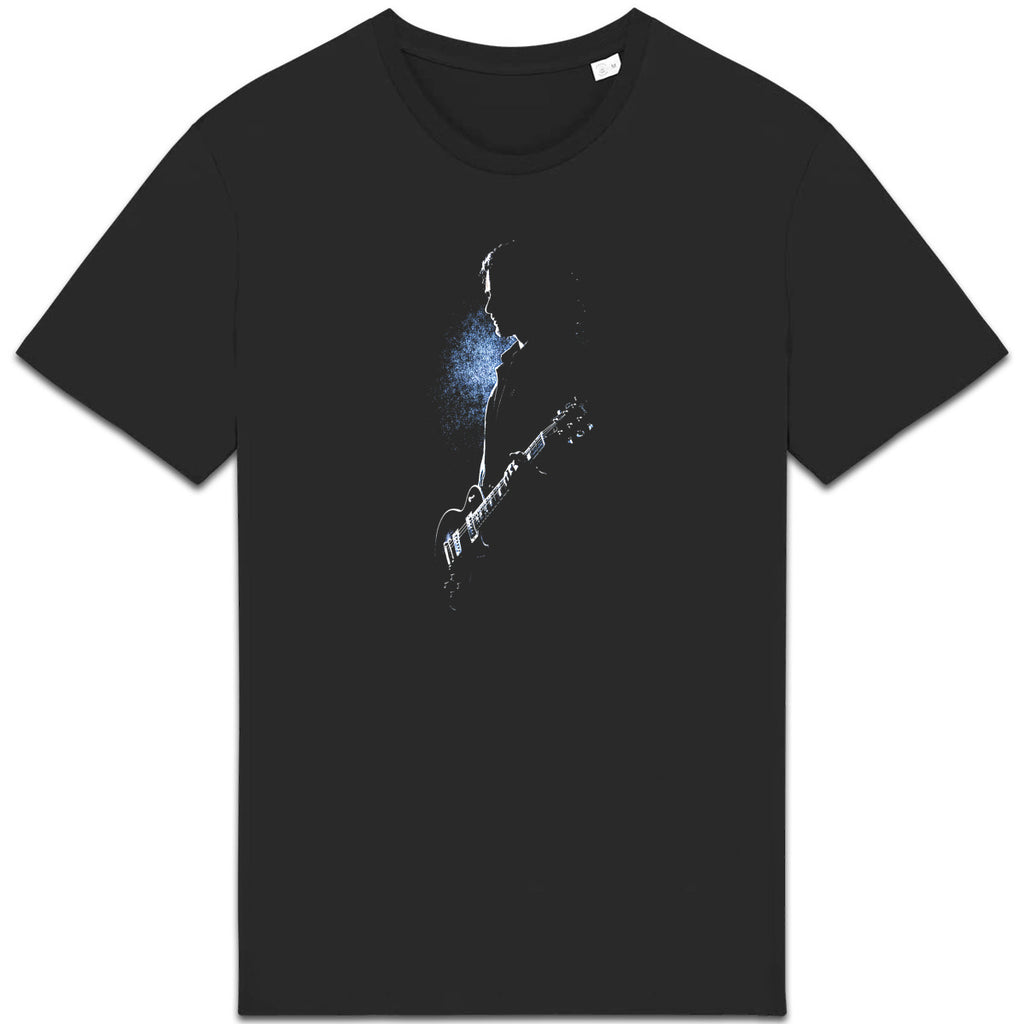 T-shirt Unisexe épais - Pour les véritables Guitar Heroes - face_0