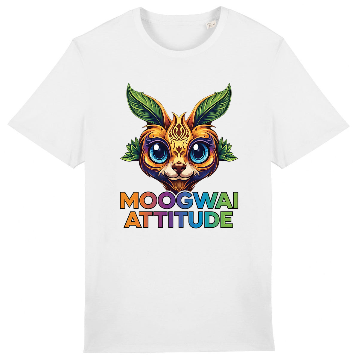 T-shirt Unisexe épais - Logo Moogwai Attitude en 7 Couleurs - face_0