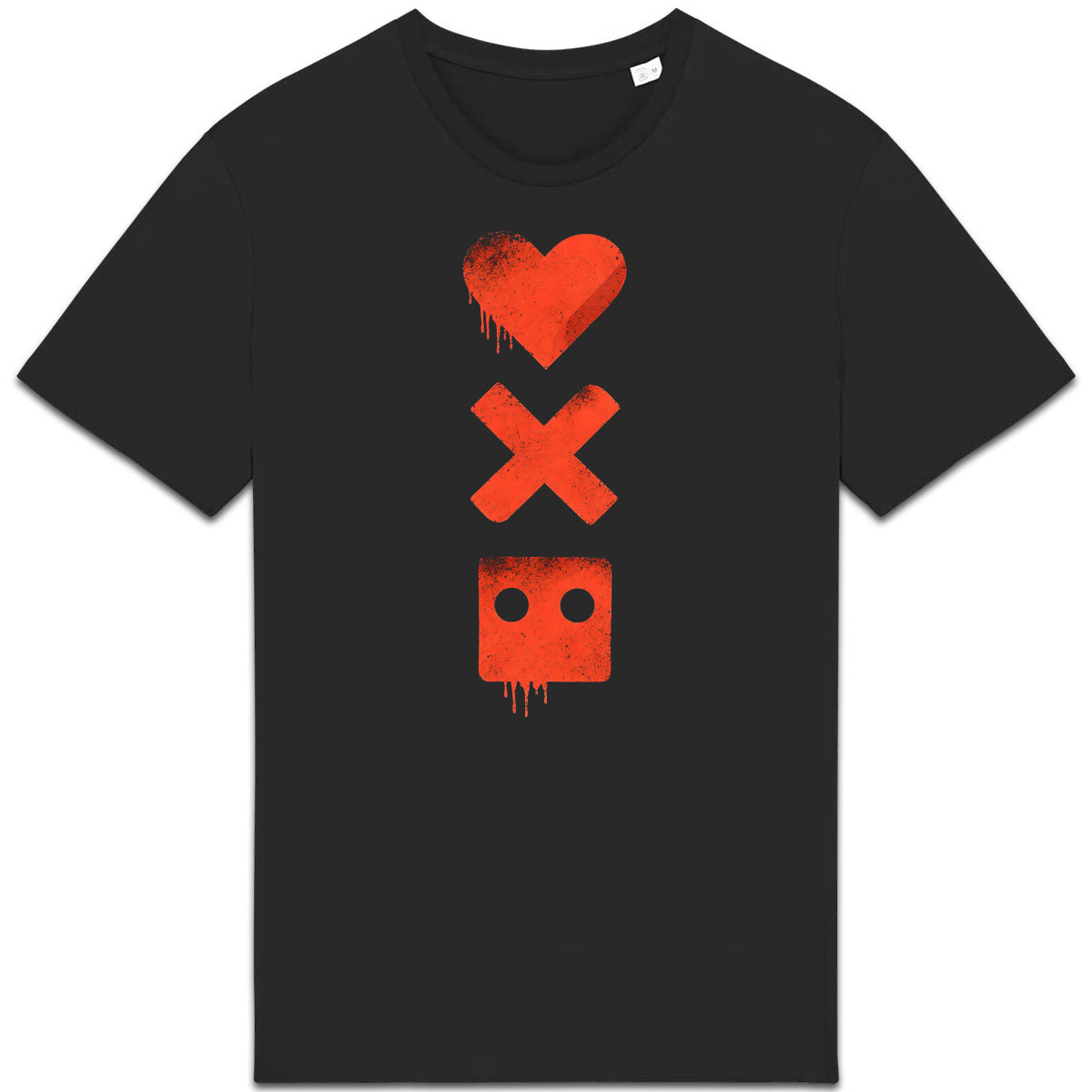 T-shirt Unisexe épais - Plongez dans la Vie et les Robots - face_1