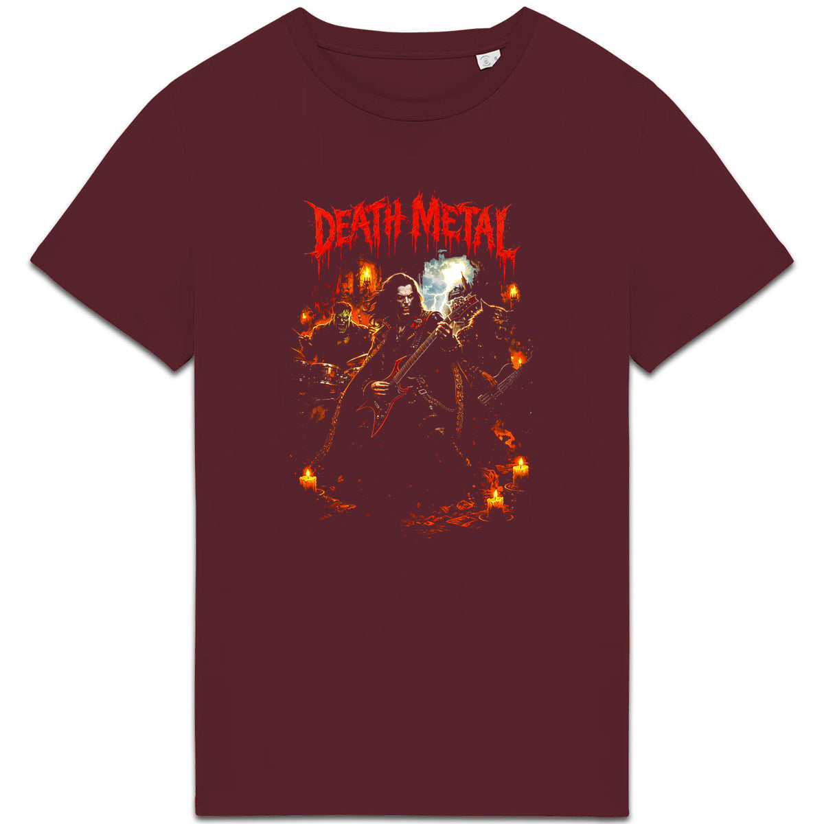 T-shirt Unisexe épais - Immortels du Death Metal en Action - face_2