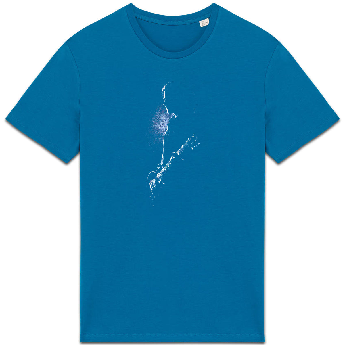 T-shirt Unisexe épais - Pour les véritables Guitar Heroes - face_3