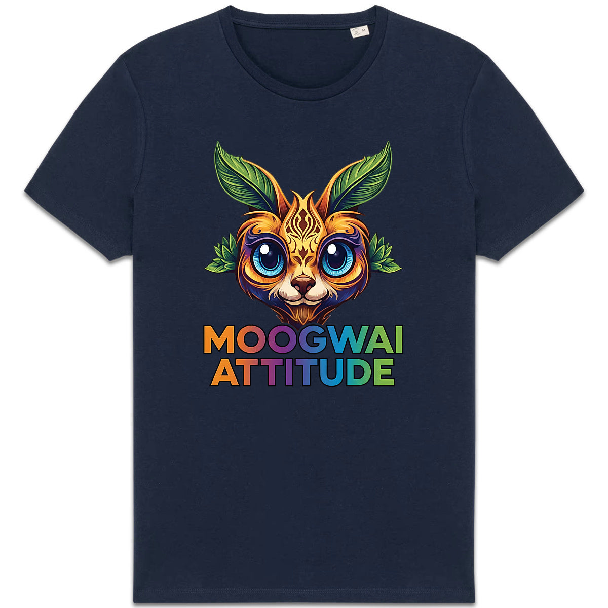 T-shirt Unisexe épais - Logo Moogwai Attitude en 7 Couleurs - face_3