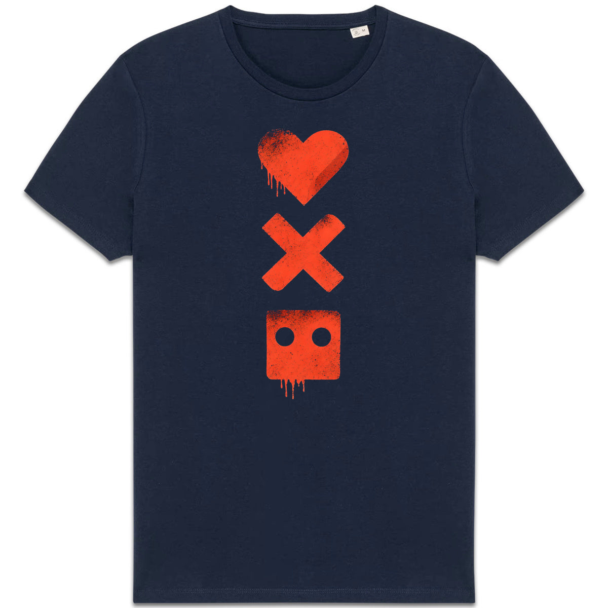 T-shirt Unisexe épais - Plongez dans la Vie et les Robots - face_3