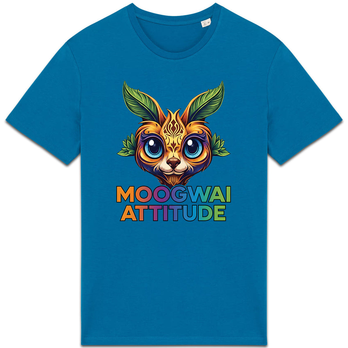 T-shirt Unisexe épais - Logo Moogwai Attitude en 7 Couleurs - face_5