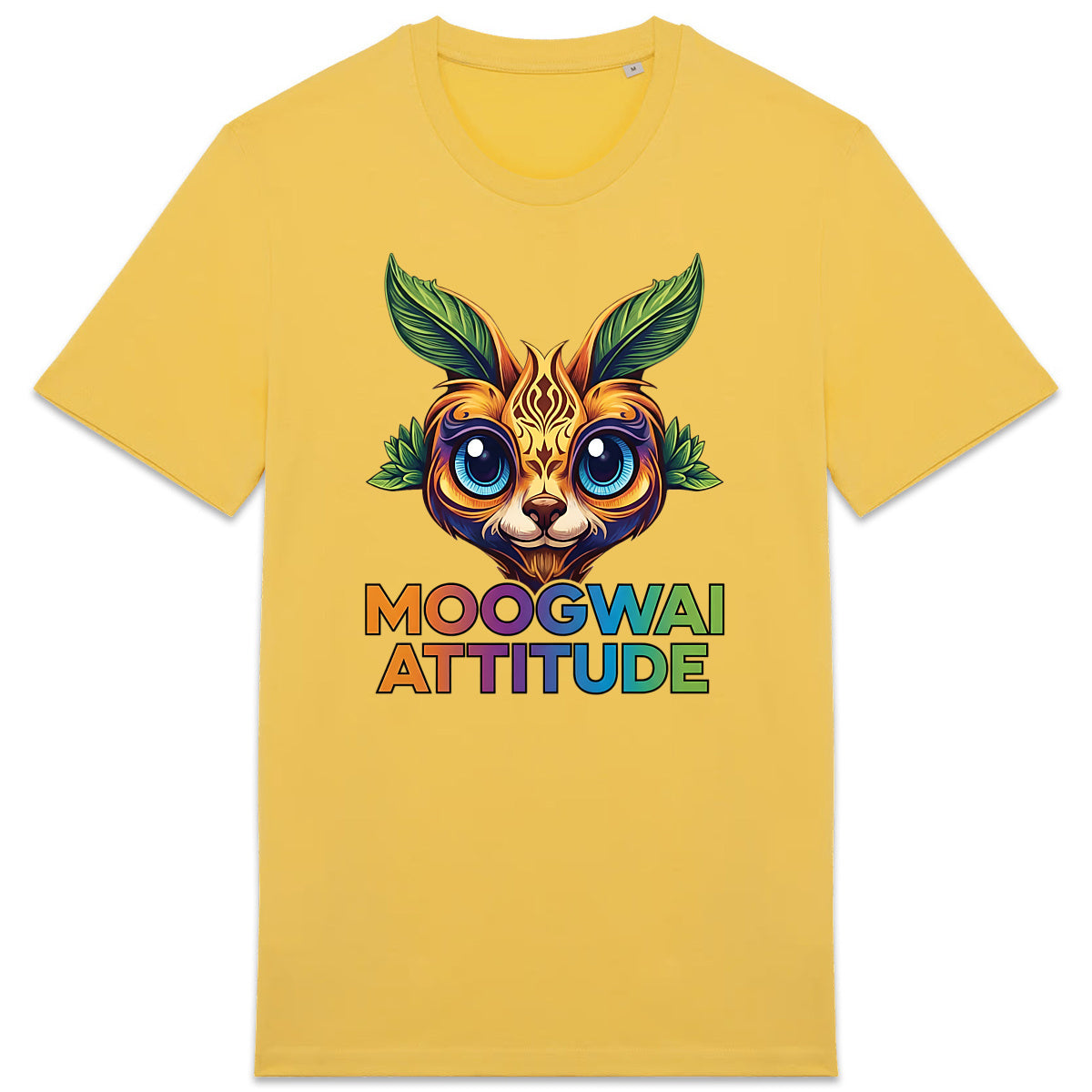 T-shirt Unisexe épais - Logo Moogwai Attitude en 7 Couleurs - face_6