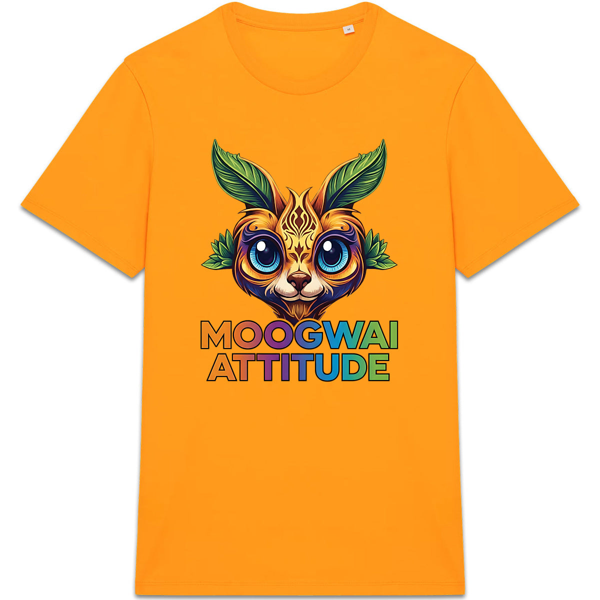 T-shirt Unisexe épais - Logo Moogwai Attitude en 7 Couleurs - face_7