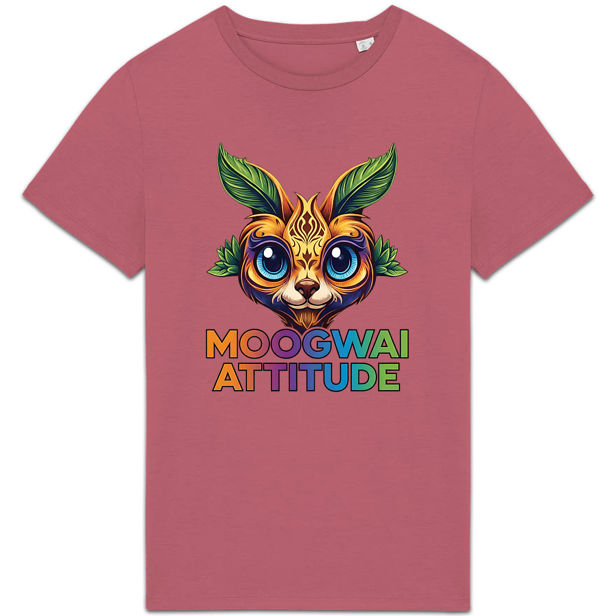 T-shirt Unisexe épais - Logo Moogwai Attitude en 7 Couleurs - face_8