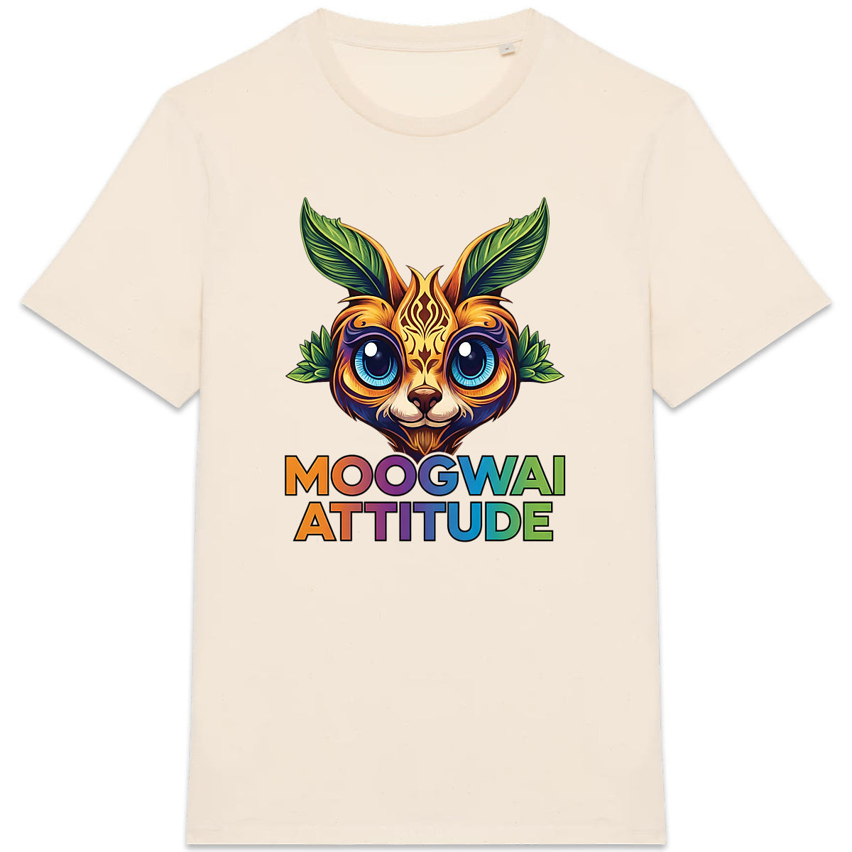 T-shirt Unisexe épais - Logo Moogwai Attitude en 7 Couleurs - face_9